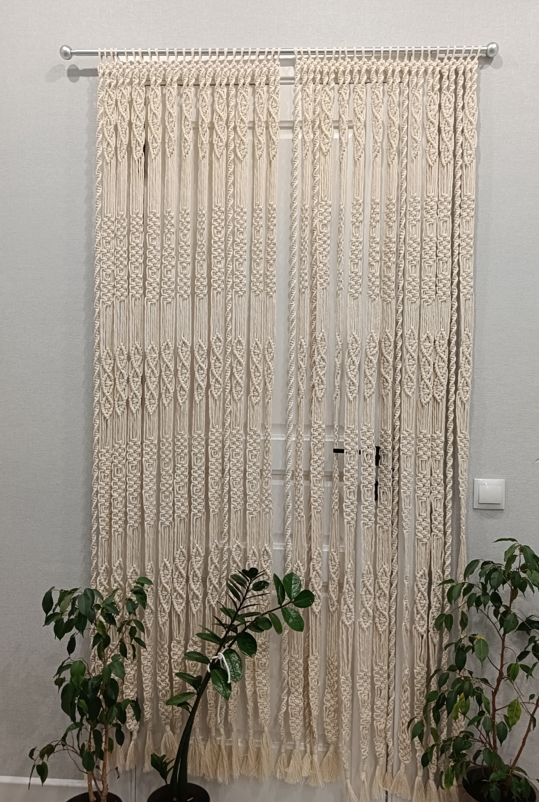 Screenshot_2025-12-07-20-47-44-83_99c04817c0de5652397fc8b56c3b3817 Штора занавеска макраме — изображение 1