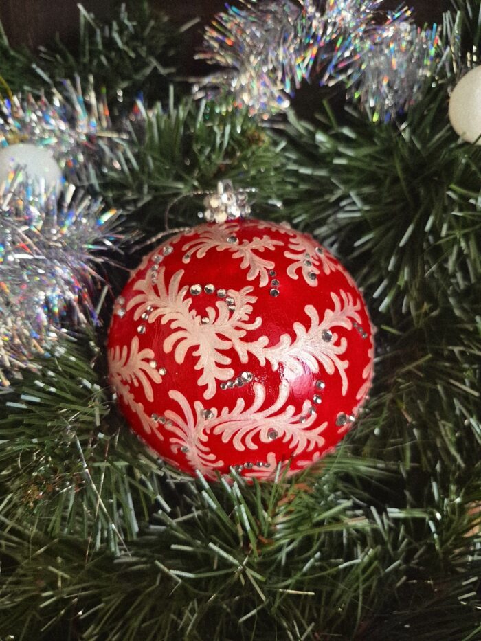 Ёлочная игрушка Новогодний шар — изображение 10