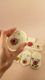 Флорентийское саше на заказ с сухоцветами — из натурального соевого воска — изображение 2