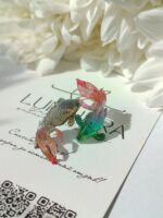 Серьги - гвоздики "Рыбки" — изображение 14