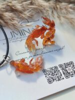 Серьги - гвоздики "Рыбки" — изображение 16