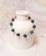 Браслеты: с аметистом и розовым кварцем, с апатитом, с аметистом. — изображение 2