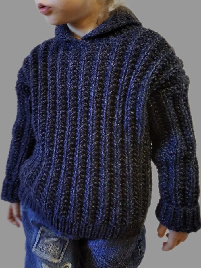 Свитер детский ручной работы Брат — изображение 5