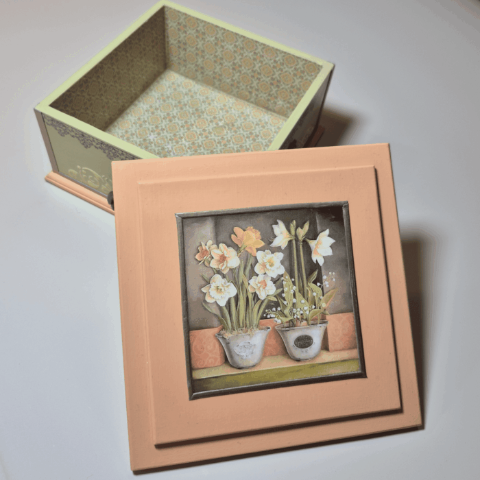 Шкатулка "Цветы" — изображение 2