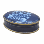 Шкатулка овальная