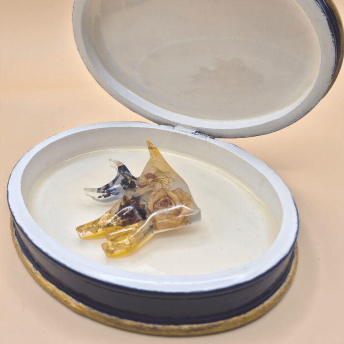 Шкатулка овальная — изображение 4