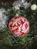 Ёлочная игрушка Новогодний шар — изображение 7