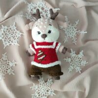 Вязаный «Олененок»