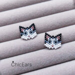 Серьги "Котики" — изображение 5