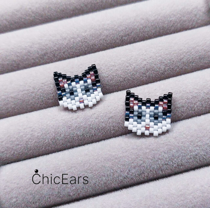 Серьги "Котики" — изображение 5