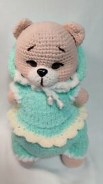 Вязаная игрушка "Мишка"