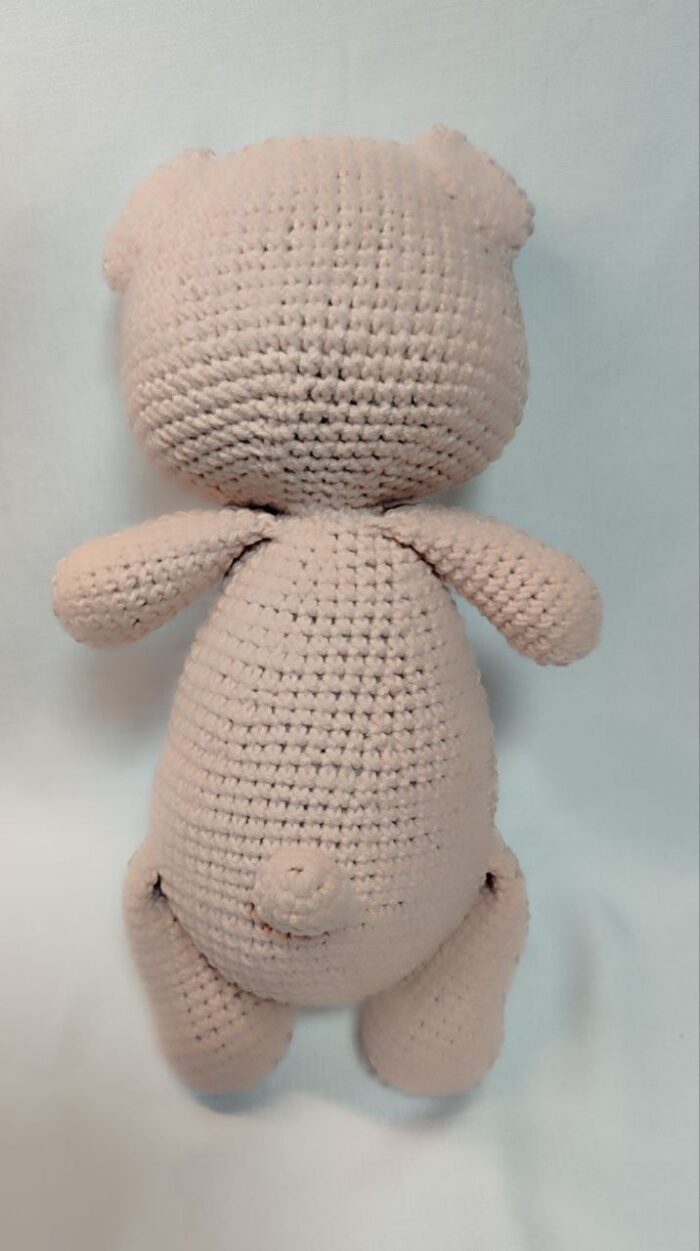 Вязаная игрушка "Мишка"