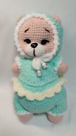 Вязаная игрушка "Мишка"