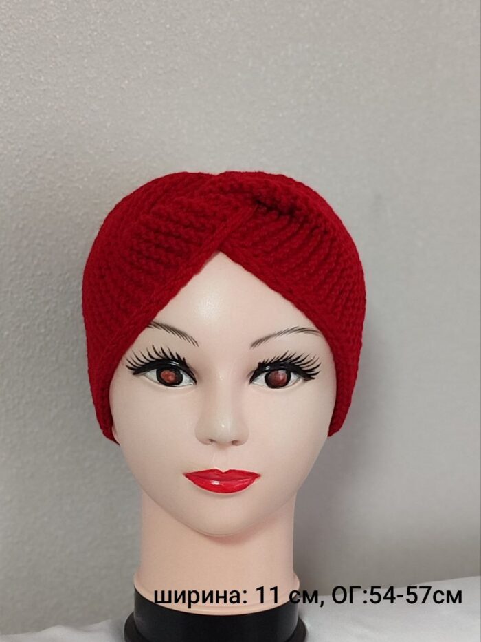 Вязаная Повязка-ободок