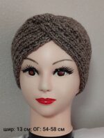 Вязаная Повязка-ободок — изображение 8