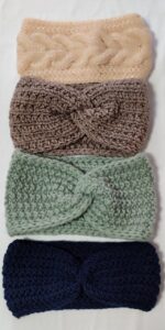 Вязаная Повязка-ободок — изображение 9