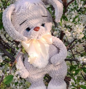 Вязаный зайка «Мартик»