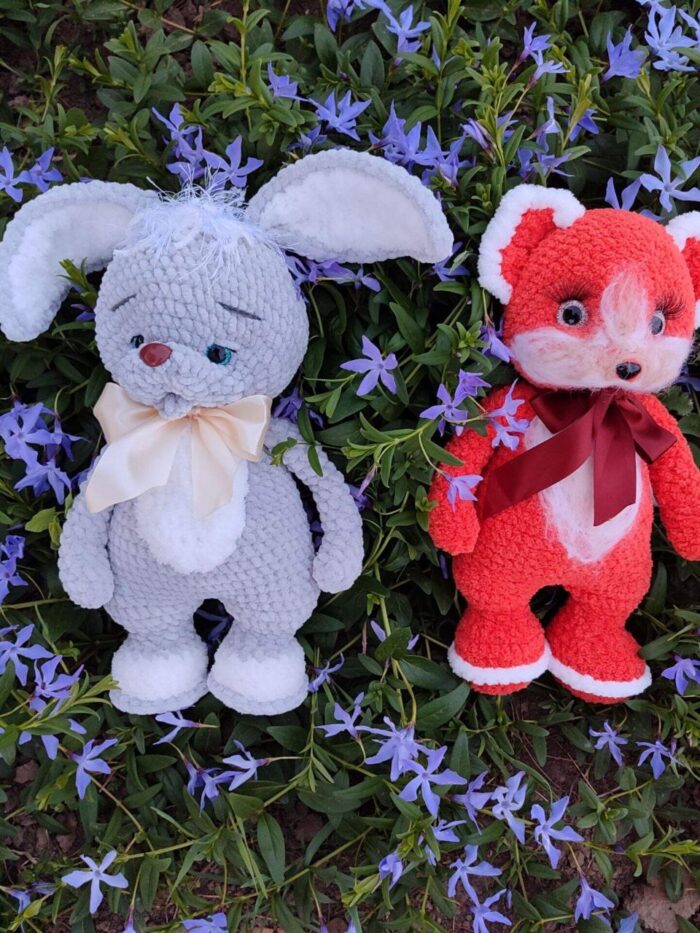 Вязаный зайка «Мартик» — изображение 3