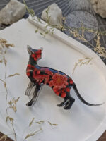 Броши кошки на черном фоне — изображение 4