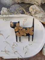 Броши кошки на черном фоне — изображение 8