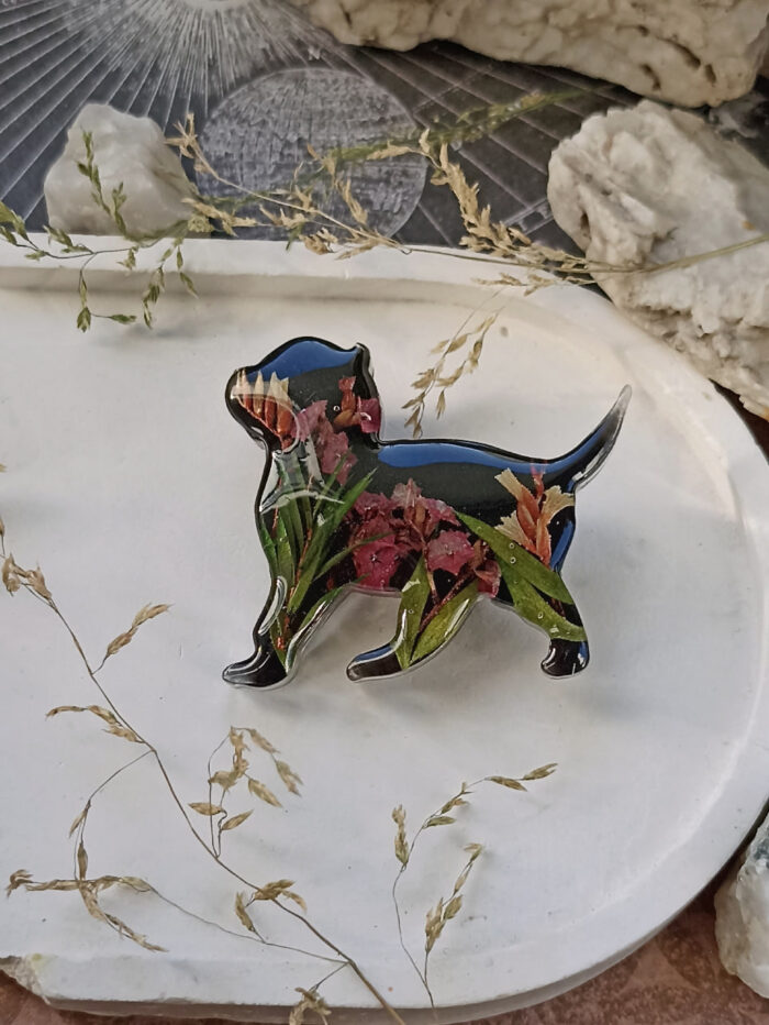 Броши кошки на черном фоне — изображение 9