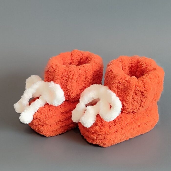 Вязаные пинетки . — изображение 2