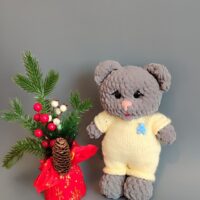 Вязаный Мишутка