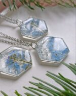 Кулоны с незабудками — изображение 3