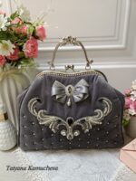 Сумка из бархата