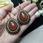 Комплект колье и серьги Осенний Вальс — изображение 3