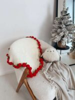 «Императорский букет» вязанный плед — изображение 2