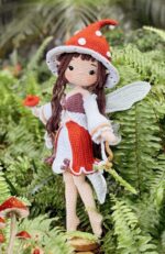 «Набор волшебных фей: 5 неповторимых вязаных кукол для создания сказочной атмосферы» — изображение 4