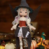 «Набор волшебных фей: 5 неповторимых вязаных кукол для создания сказочной атмосферы»