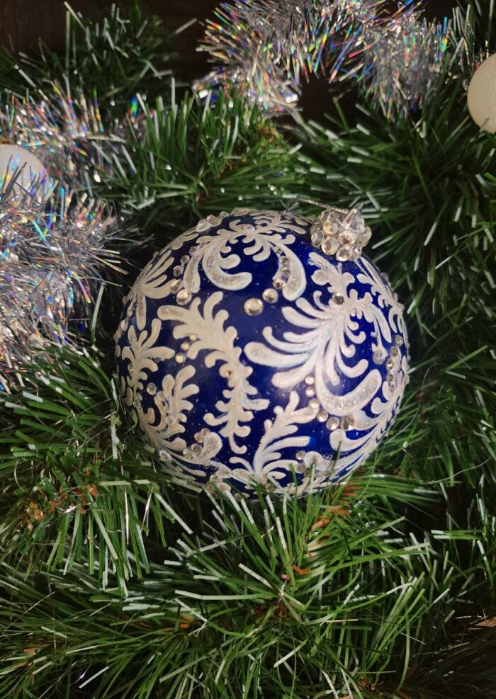 Ёлочная игрушка Новогодний шар — изображение 3