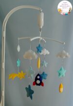 Мобиль для детской кроватки "Космос" — изображение 4