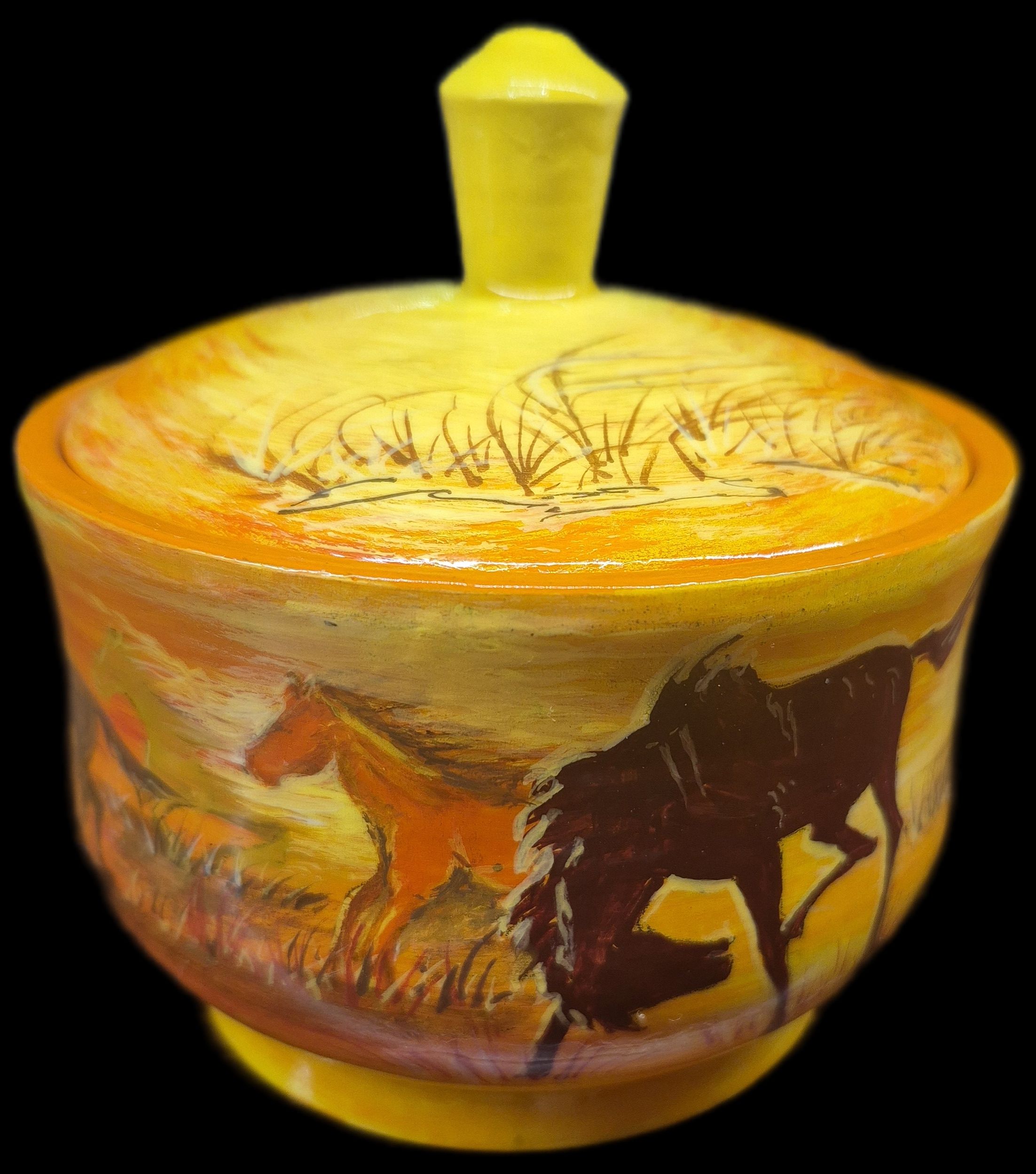 Степь1.1 Сахарница "Степь" из серии "Такая разная Кубань" — изображение 1