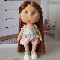 Куколка игровая текстильная