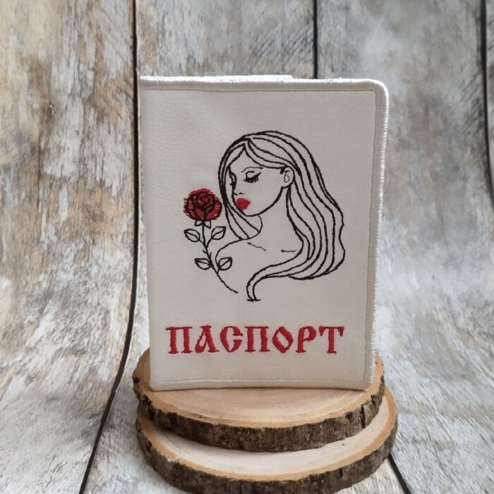 Обложки для паспорта из экокожи с машинной вышивкой — стильный аксессуар, подчеркивающий ваш вкус и индивидуальность!