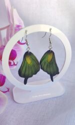 Серьги «Крылышки бабочки» из полимерной глины