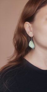 Серьги «Крылышки бабочки» — изображение 3