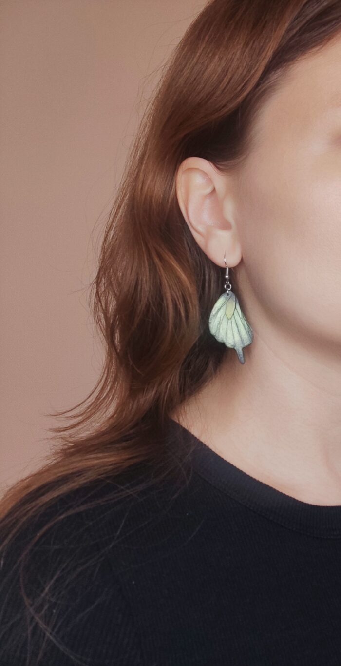 Серьги «Крылышки бабочки» — изображение 3