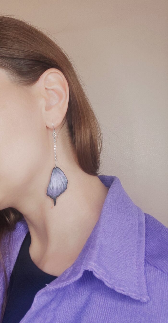 Серьги «Крылышки бабочки» — изображение 4