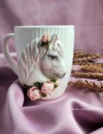 Кружка "Лошадь в цветах" — изображение 8