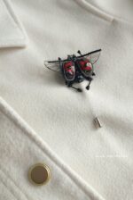 Брошь «Жук» из полимерной глины — изображение 2