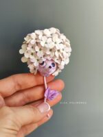 Брошь ручной работы «Ёжитензия» — изображение 5