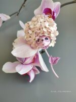 Брошь ручной работы «Ёжитензия» — изображение 6