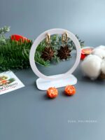 Серьги-трансформеры с мандаринками и бадьяном — изображение 3