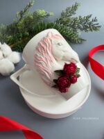 Кружка "Лошадь в цветах"