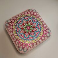 Шкатулка-сундучок для украшений «Вечный сад»