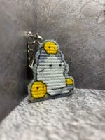 Брелок "Задумчивый котик" — стильный аксессуар и талисман — изображение 3